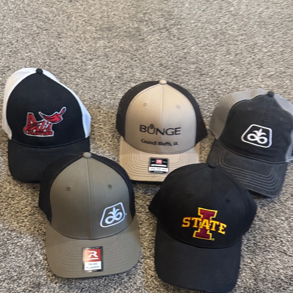 Assorted Logo Baseball Caps